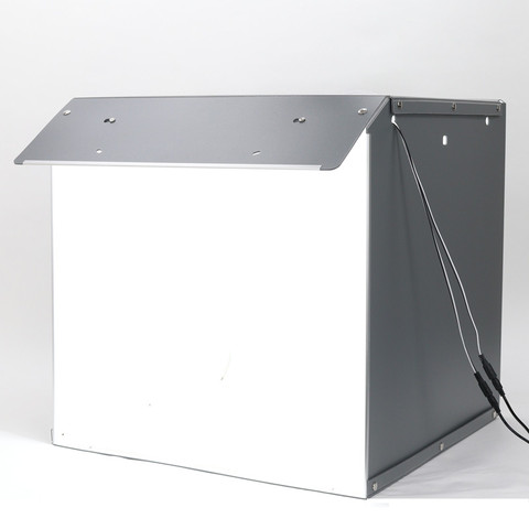 SANOTO-caja de luz led para estudio fotográfico, Softbox plegable de 56cm, 2 luces led para fotografía, Kit de tienda de mesa para grabación en estudio fotográfico ► Foto 1/6