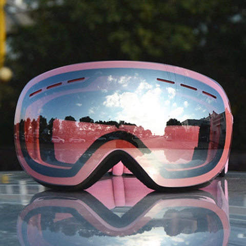 Gafas de esquí antiniebla con protección UV400 para hombre y mujer, gafas de protección para Snowboard, nieve, nieve, deportes al aire libre ► Foto 1/6