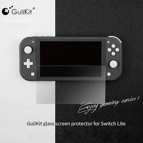 Gulikit-Protector de pantalla de cristal para Nintendo Switch Lite, NS12, fácil de instalar, 2 unidades ► Foto 1/6