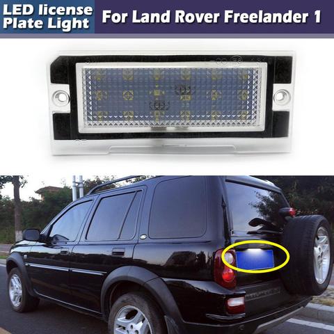 Lámpara con forma de número para matrícula de coche, luces LED de señal para Land Rover Freelander 1 1998-2006 ► Foto 1/6