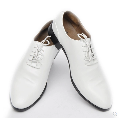 Zapatos de vestir de charol hechos a mano para hombre, zapatos Oxford formales de encaje de lujo, para oficina, negocios, boda, azul y negro, novedad de 2022 ► Foto 1/6