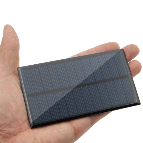DIY Panel Solar 6 V Mini módulo portátil energía de las baterías cargadores de teléfono celular portátil célula Solar 6VDC 1W 2W 3W 4W 5W 6W ► Foto 1/1