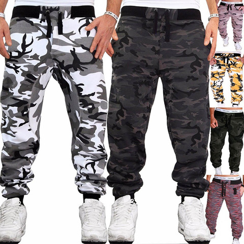 Pantalones harén marca ZOGAA, pantalones de chándal para hombre, pantalones de Camuflaje militar de longitud completa, pantalones militares de combate, pantalones Cargo Hip Hop informales para hombre ► Foto 1/6