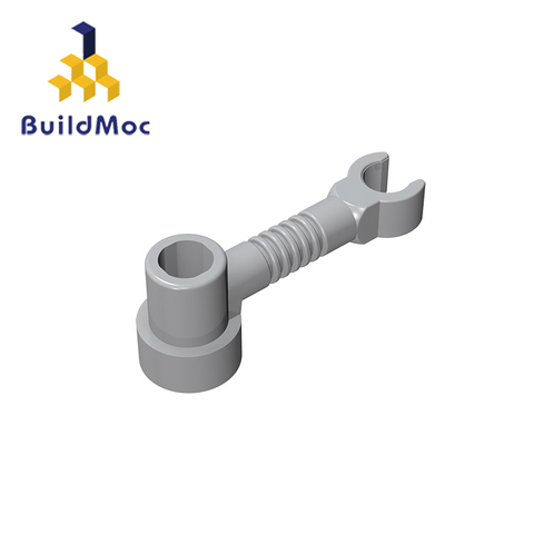 BuildMOC-4735 Bar 1x3 con Clip, Conector de perno (brazo Robot) para piezas de bloques de construcción, LOGO artesanal, piezas educativas, Juguetes ► Foto 1/6