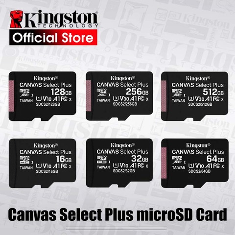 KingSton-Tarjeta de memoria SD de diferente capacidad, tarjeta flash de memoria micro sd de 1128GB 32GB 64GB 256GB 16G, de 8G y 512G para teléfono móvil ► Foto 1/5