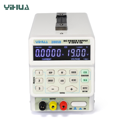 YIHUA 150W 3005D 5A 30V DC fuente de alimentación ajustable laboratorio fuente de alimentación envío gratis ► Foto 1/3