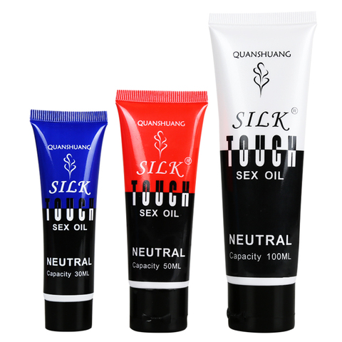 Silk Touch-Gel lubricante para sexo Anal, Gel lubricante para el dolor Anal, con Base de agua, aceite lubricante para Banana, lubricación Anal ► Foto 1/6