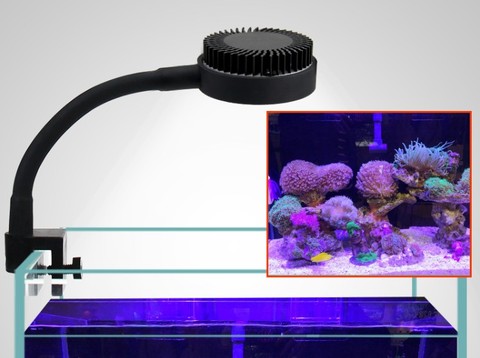 Zetlight luz LED M1 1050 LED 1020 espectro completo Nano pequeño tanque de peces de acuario de agua de mar de agua salada Coral marino luz LED arrecife ► Foto 1/4