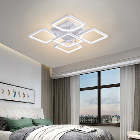 IRALAN-Lámpara de araña LED, moderna y clásica, sala de estar atenuación para, dormitorio, cocina, hogar, negocios, decoración de apartamento ► Foto 1/6