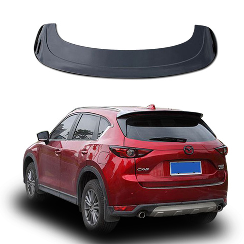 Para Mazda CX-5 CX5 2017 2022 de plástico ABS sin pintar, alerón de techo trasero, cubierta de maletero, labio, parte de Auto, con imprimación de Color, 2022 ► Foto 1/6