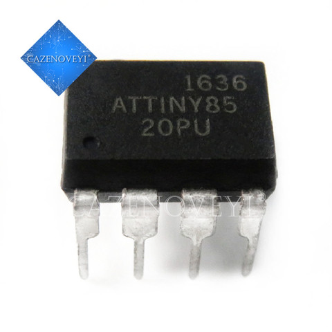 2pcs/lot ATTINY85-20PU ATTINY85-20 ATTINY85 85-20PU ATTINY45-20PU ATTINY45 45-20PU DIP-8 In Stock ► Foto 1/2