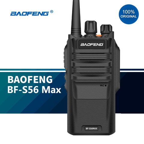 Baofeng-walkie-talkie S56 Max de alta potencia, transceptor FM de larga distancia, portátil, 10KM, UHF, resistente al agua, IP67, 2022 ► Foto 1/6