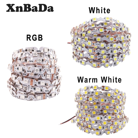 5m S forma SMD 5050 LED tira de Ultra-brillante no impermeable IP30 luz Flexible 60Led/m/RGB/Blanco/blanco cálido DC12V ► Foto 1/5