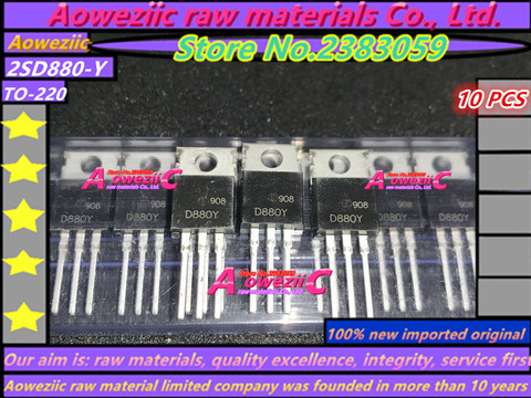 Aoweziic 100% nuevo importado original KSD880-Y 2SD880-Y D880-Y-220 amplificador de potencia de audio de transistor 60V 3A 40W ► Foto 1/2