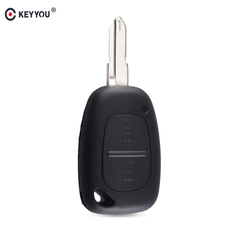 KEYYOU-funda con 2 botones para llave remota, para Renault, Opel, Vauxhall, Nissan, Vivaro, Traffic, Primastar ► Foto 1/5