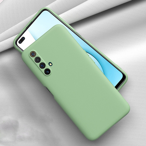 Funda de silicona suave mate para teléfono Oppo Realme 6 Pro X50 Pro A92 A52 A72 Reno 3 A92S Find X2 Pro ► Foto 1/6