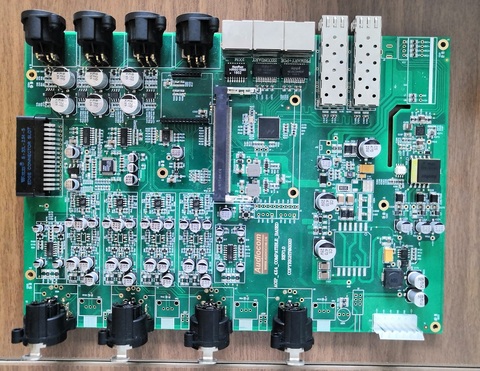 Audiocom Dante AES67 de transmisión de Audio Placa de desarrollo de módulo ► Foto 1/1