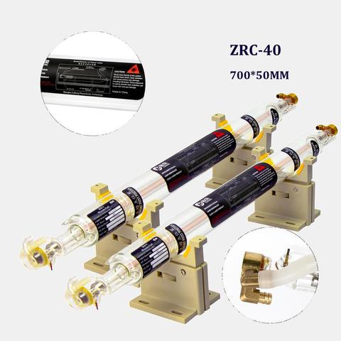 Tubo láser de vidrio Co2 de 40W, longitud de 700mm para máquina cortadora de grabado láser Co2 Zr ► Foto 1/6