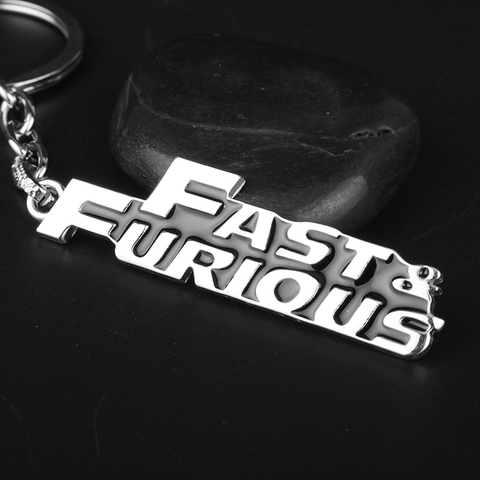 La Fast and The Furious 8 colgante de Toretto llavero de moda rápido y furioso de Chaveiro llavero los aficionados de joyas regalo ► Foto 1/6