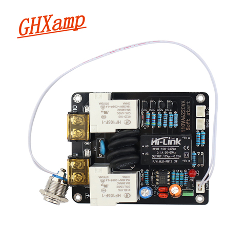 GHXAMP-interruptor amplificador de 2000W, fuente de alimentación de alta potencia, tablero de arranque suave, luz táctil, doble control de temperatura, 220V ► Foto 1/6