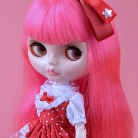 Neo muñeca Blyth NBL cara brillante personalizada, muñeca articulada de bola BJD 1/6 muñeca Ob24 Blyth para niña, juguetes para niños ► Foto 1/6