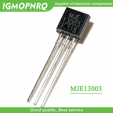 Transistores bipolares MJE13003 13003 a 92, 450 a, V, NPN, nuevo y original, 50 Uds. ► Foto 1/1