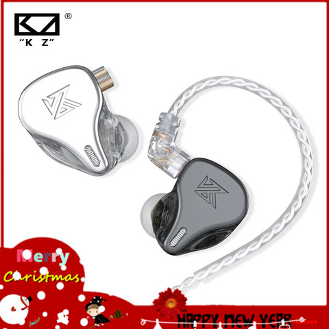 KZ-auriculares intrauditivos de alta fidelidad con Monitor de sonidos graves, Auriculares deportivos con cancelación de ruido, para música, KZ ZSTX ZSN PROX EDX ZSX ASX ZS10PRO ► Foto 1/6