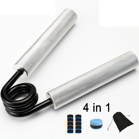 Empuñaduras de aluminio pesado, expansor de refuerzo carpiano para Fitness, brazos, músculos, dedo, entrenador de fuerza, 100-300 libras ► Foto 1/6