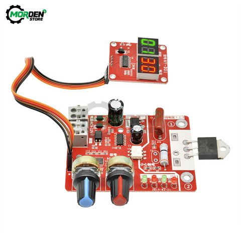 100A Digital soldador por puntos de tablero de Control de tiempo de soldadura ajuste del controlador Panel módulo Dropship ► Foto 1/6