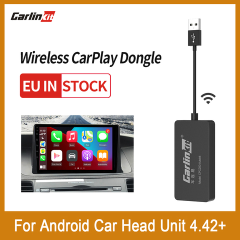 CarlinKit-Adaptador de Apple Carplay en caliente, Dongle inalámbrico, Dongle, USB, Android, enlace inteligente para reproducción de coche, reproductor de navegador, mapa de Radio ► Foto 1/6