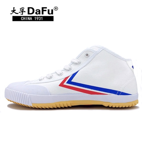 DaFu botas Original zapatillas de deporte zapatos clásicos de artes marciales Taichi Taekwondo Wushu kung fu suave cómodo de las mujeres de los hombres zapatillas de deporte ► Foto 1/6