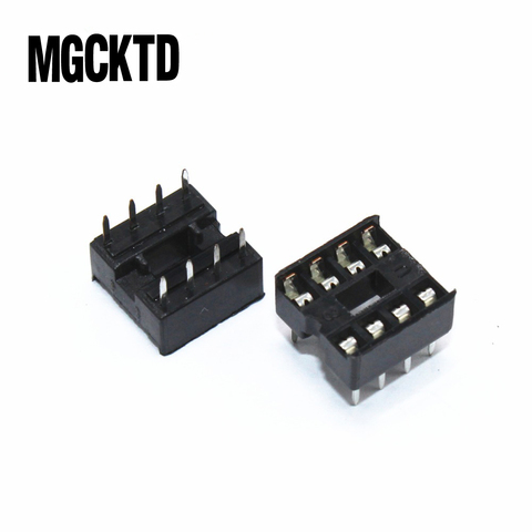 60 unids/lote 100% nuevo 8pin DIP IC enchufes adaptador de soldadura tipo 8 pin ► Foto 1/3