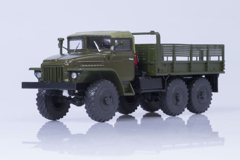 Nuevos modelos de escala EAC URAL 375, ONBOARD-5i de cabina dentada AIST 1:43, modelo fundido a presión para regalo de colección ► Foto 1/6