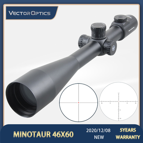 Vector Optics-mira telescópica para Rifle de caza táctica Minotauro 46x60 para. 308win, tiro de objetivo de campo de largo alcance y pistola de aire FT ► Foto 1/1