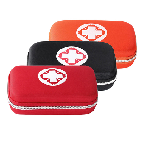 Mini bolsa de primeros auxilios táctica, Kit de supervivencia de emergencia para el hogar, Camping, exteriores, bolsa médica, conjunto de viaje portátil, rojo, negro, naranja ► Foto 1/6