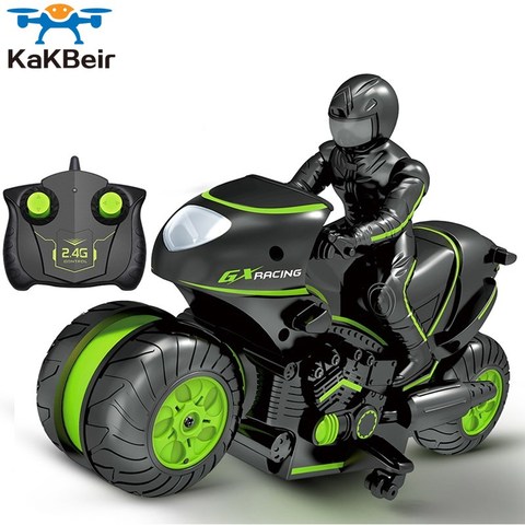 Motocicleta eléctrica a Control remoto para niños, mini moto de carreras de 2,4 Ghz, juguetes para niños ► Foto 1/6