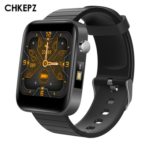 CHKEPZ-reloj inteligente T68 para hombre y mujer, pulsera con detección de temperatura corporal, resistente al agua IP67, Bluetooth, podómetro deportivo, 2022 ► Foto 1/6