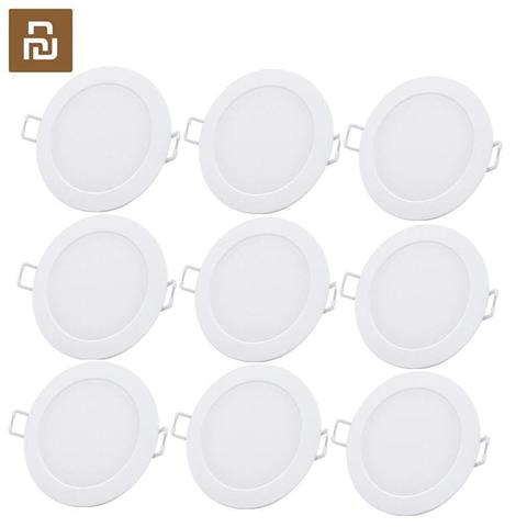 Xiaomi mi jia inteligente Downlight Color ajustable lámpara de techo dim mi ng blanco y luz cálida WIFI mi App casa inteligente de Control remoto ► Foto 1/6