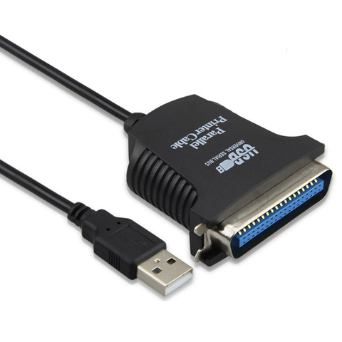 Besegad-Cable de impresora paralelo USB a IEEE1284 CN36 para ordenador, adaptador de ordenador portátil, impresora láser de inyección de tinta para casa y escuela ► Foto 1/1