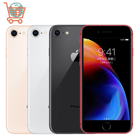 Desbloqueado Apple iPhone 8 8 P 64GB/256GB Hexa core iPhone 8 Plus IOS 3D Touch ID 12.0MP 4,7 pulgadas IOS Apple teléfono móvil ► Foto 1/6