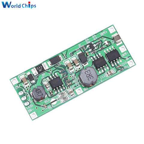 Módulo de refuerzo de carga DC-DC UPS fuente de alimentación ininterrumpida DC 5V-12V a 9V 12V para carga UPS de batería de litio 18650 ► Foto 1/6
