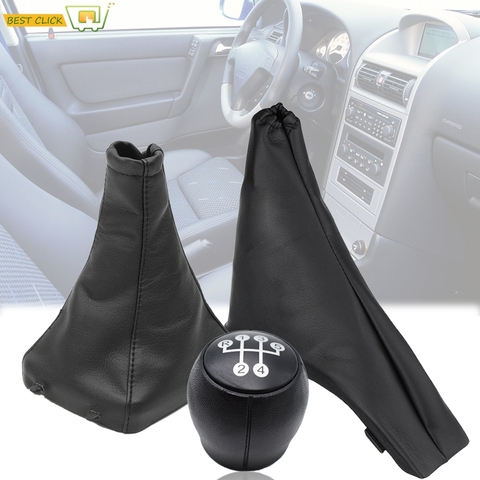 Perilla de cambio de marchas funda de arranque cuello de freno de mano para Opel Astra II G 1998 1999 2000 2001 2002 2003-2010 ► Foto 1/6