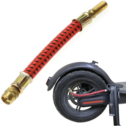 Adaptador de extensión de válvula de neumático para Xiaomi Mijia M365, bomba de patinete eléctrico, boquilla extendida, inflador de aire, tubo suave ► Foto 1/6