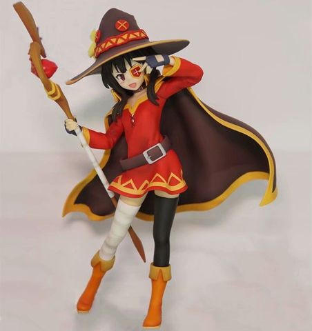 KonoSuba-20cm, diosa de este mundo increíble Megumin-figuras de acción de PVC, juguetes de modelos de colección para regalo de Navidad ► Foto 1/4