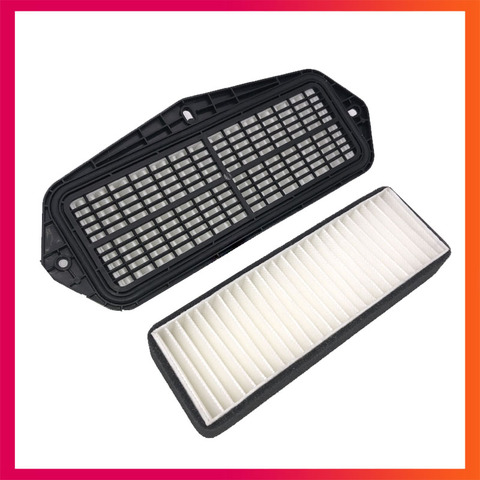 Filtro de aire externo para coche, filtración de entrada MK7, nuevo Octavia, Volkswagen, Golf 7, Audi A3, con 2 filtros ► Foto 1/5