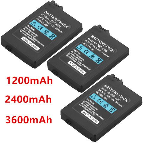 Batería de repuesto de 3600mAh para Sony PSP2000 PSP3000 PSP 2000 3000 PSP S110, para PlayStation Controller, paquete de batería ► Foto 1/4