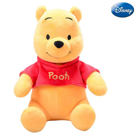 Peluche Winnie de Disney the Pooh original de 30/40 cm, animal de peluche, pelo bonito, juguete para regalo de cumpleaños para niños ► Foto 1/5