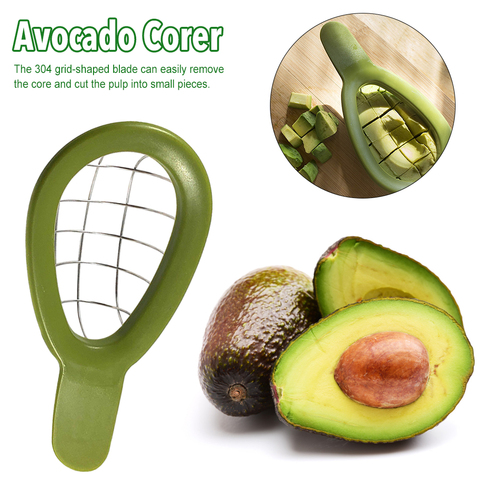 Rebanadora de aguacate pelador de centros de mantequilla, pelador de frutas, cortador de pulpa, separador de aguacate, Corer, utensilios para verdura cocina, envío rápido ► Foto 1/6