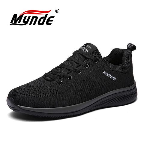 Zapatos masculinos informales para verano, zapatillas ligeras transpirables para hombre, de suela plana y cómodas, apto para uso en exteriores, de talla 35-48 ► Foto 1/6