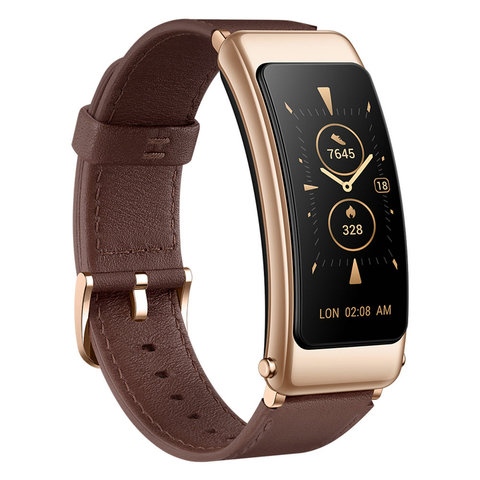 HUAWEI Talkband B6 Bluetooth 5,2 pulsera inteligente muñequeras deportivas portátiles 1,53 pulgadas Pantalla AMOLED procesador Kirin A1 ► Foto 1/6